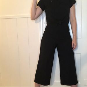 Express High-Waisted Cropped Culottes Pant (Sz 4)